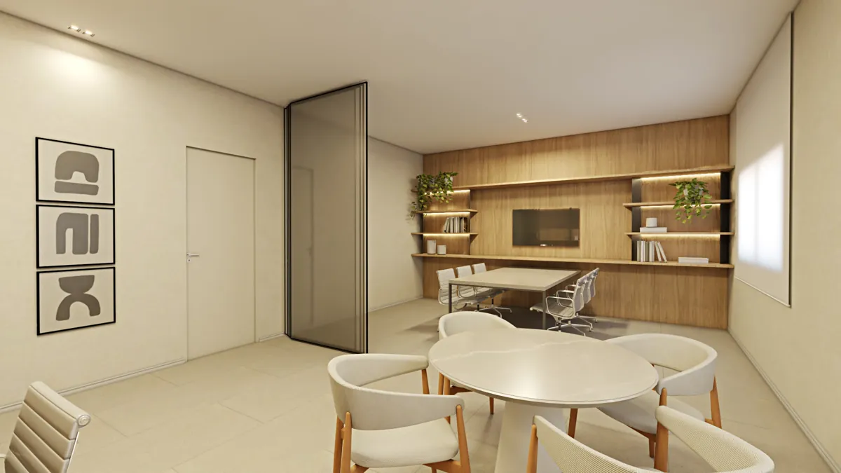 Coworking e sala de estudos